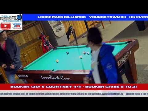 Mark Magnolia V John Maki -8 Ball R 21 - 2k Mid - Loose Racks - 10/18/23