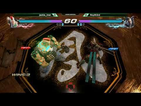 Combat for a Cause: MH - Tekken 7 Losers Semifinal jackie_tran (Jack) vs Royth3rd (Raven)