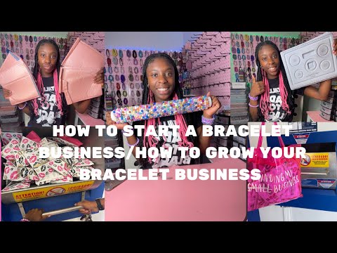 HOW TO START A BRACELET BUSINESS/HOW TO GROW YOUR BUSINESS.( GIVEAWAY WINNERS ANNOUNCED￼ )