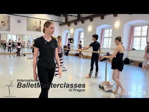International Balletmasterclasses in Prague 2025 with O.Esina and A.McBride 