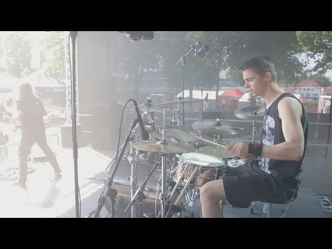 Awaiting Downfall - Smell of Deceit (Drumcam @Big Day Out 8.0)