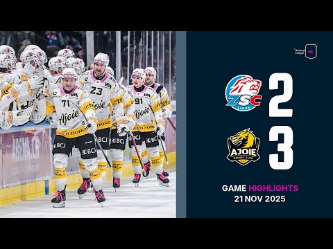 ZSC Lions vs. HC Ajoie - Game Highlights