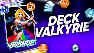 JE CRAFT VALKYIRE CARTE DU POOL 5 SUR MARVEL SNAP - TESTE DU DECK