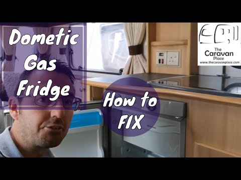 Caravan fridge not working, Dometic gas fridge not working how to fix.
