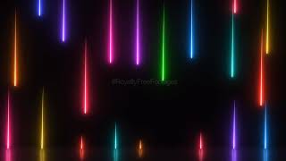 Neon lights animation background video template | Neon Background Video HD | neon background effect