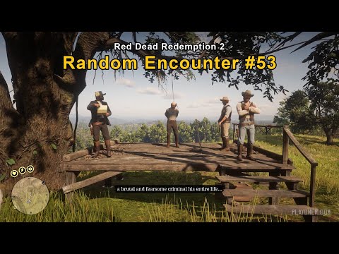 The hanging of Mark Johnson - Random Encounter #53 - Red Dead Redemption 2