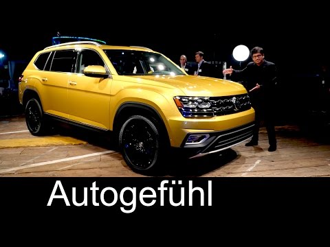 All-new VW SUV Volkswagen Atlas World Premiere Teramont Exterior/Interior - Autogefühl