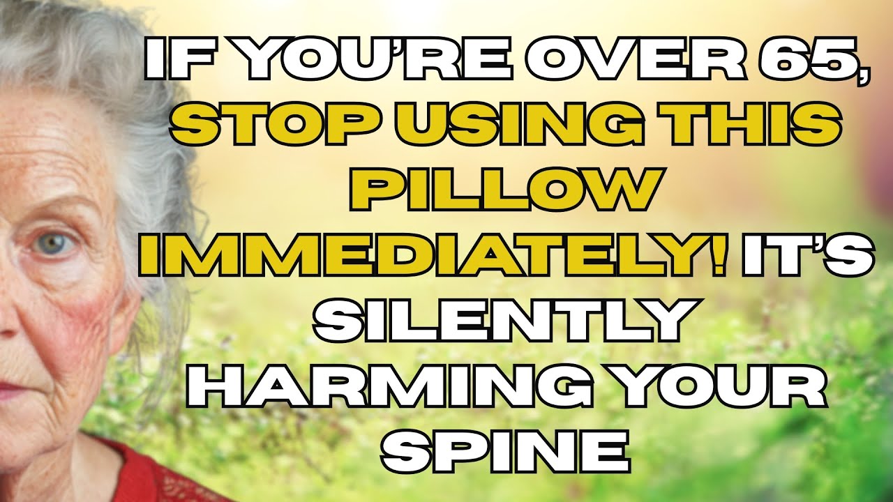 If You’re Over 65, Stop Using This Pillow Immediately! It’s Silently Harming Your Spine