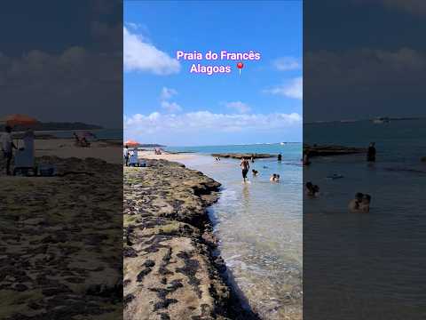 Praia do Francês, Marechal Deodoro/AL #fyp #beach #Alagoas #praia #praiadofrances