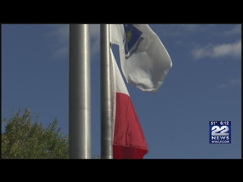 Chicopee celebrates Polish American Heritage month by raising Polish flag