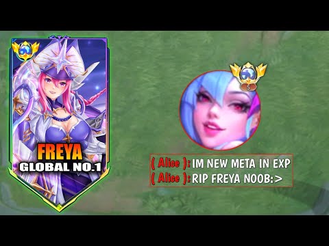 FREYA VS NEW ALICE REVAMP WHO IS STRONGEST HERO IN EXP LANE??? ( MUST WATCH ) MLBB