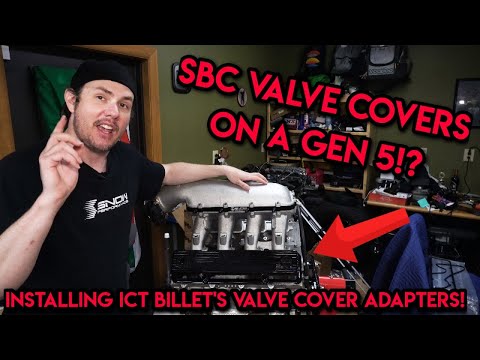 ICT Billet's Valve Cover Adapters Give Our L83 That Old School SBC Look!