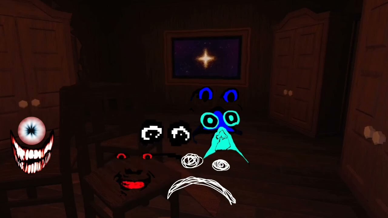 Entities exploring DOORS Part 5 [that's familiar] - #interminablerooms #animation