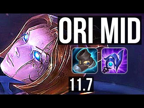 ORIANNA vs CHO'GATH (MID) | 3/0/10, 500+ games | KR Grandmaster | v11.7