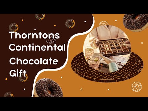 Thorntons Continental Chocolate Gift Perfect for Sharing Gifts for Women and Men Unique Flavors Mil