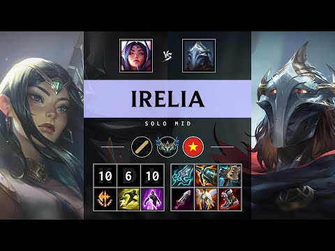 Irelia Mid vs Viktor - VN Challenger Patch 25.15