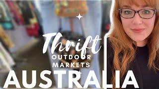 Thrift with Me : Australia Outdoor Markets to Flip on eBay for a Profit! Secondhand clothing haul.