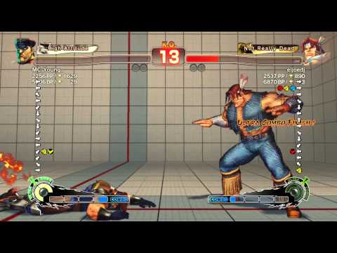 Ultra Street Fighter IV battle: M. Bison vs T. Hawk