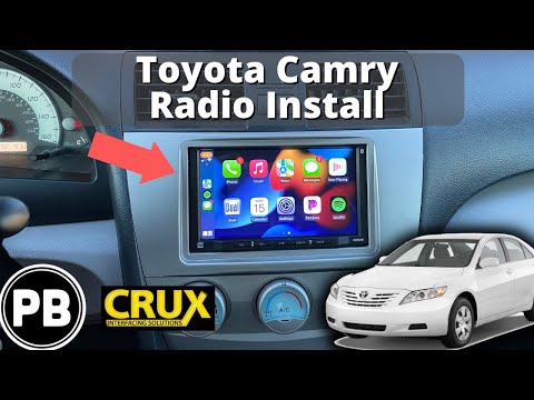 9" Car Radio for Toyota Camry 2008, [4+64G ROM] Android 13 Touch Screen Radio with Wireless Carplay Android Auto GPS Bluetooth WiFi SWC FM RDS Mirror Link Backup Camera video review thumbnail