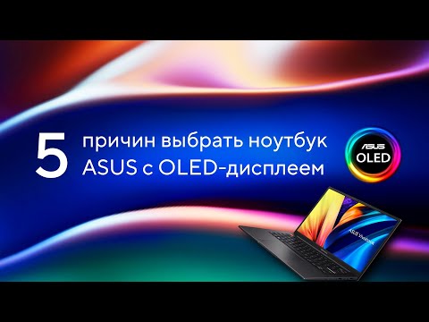 5 причин выбрать ноутбук Asus с OLED дисплеем 