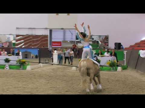 DJM 2016 Redefin Doppel-Voltigieren Diana Rockensüß Emilia Manheller