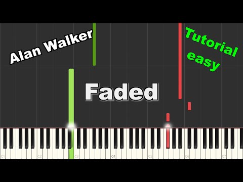 Alan Walker - Faded ǀ Piano101 - Piano Tutorial