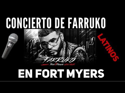 TRAPXFICANTE TOUR CONCIERTO DE FARRUKO LARY OVER JACOB FOREVER  fort myers fl krippy kush vlog