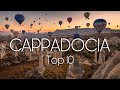TOP 10 Places In CAPPADOCIA Turkey Travel Video