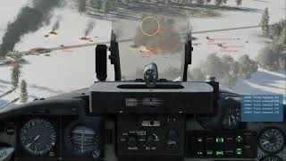 DCS World F-5E Tiger II Ground Attack with Mk82, rockets and 20mm guns..Having FUN!