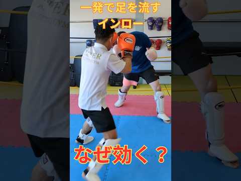 インローが効かない人の多くは、「もっと強く蹴ろう」と考えています。でも実際は逆です。ポイントは✔ 内股✔ 母指球荷重✔ 小さい踏み込み#キックボクシング#インローキック