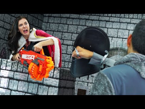 NERF Defend Your Castle Challenge! [Ep. 2]
