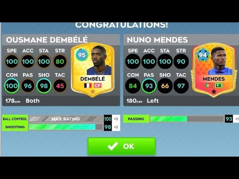 DLS 26 ⭐ UPGRADE MAX OUSMANE DEMBÉLÉ & NUNO MENDES 💥 | Dream League Soccer 2026