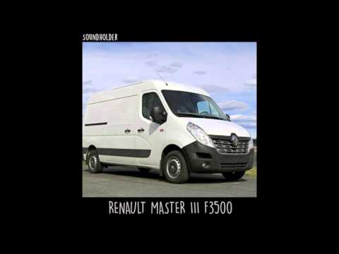 Car Start Idle Driving Sound Effect Renault Master III Soundholder