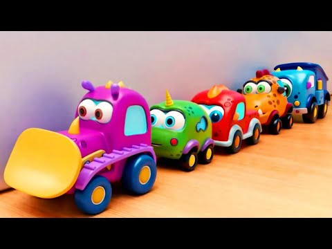 Full episodes of Mocas the little monster cars cartoons for kids. Cars games & animation for kids.