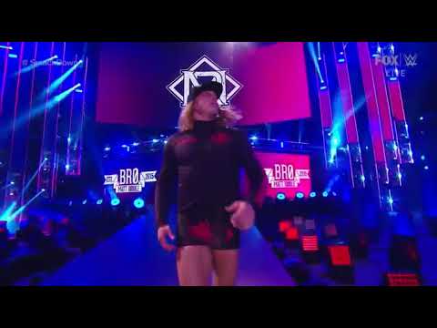 Lars Sullivan emerges and brutally attacks Morrison, Miz, Hardy & Riddle (Full Match)