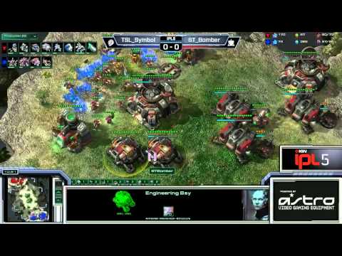 SC2 Symbol vs Bomber ZvT Game 1 RO8 IPL 5 Starcraft 2 Tournaments
