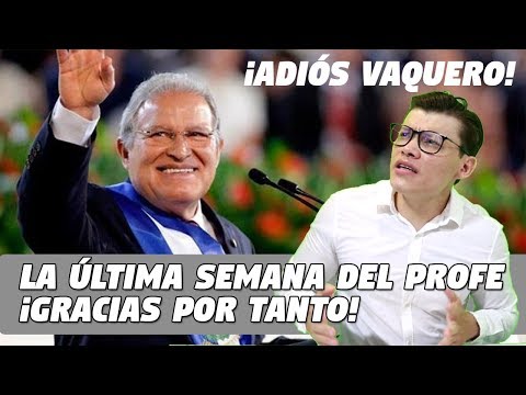 Homenaje a Sánchez Cerén ¡Adiós vaquero! - SOY JOSE YOUTUBER