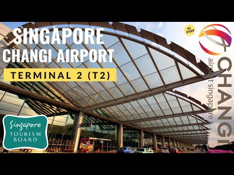 Terminal 2 do Aeroporto Changi de Cingapura ✈✈ | Caminhada (março de 2023)