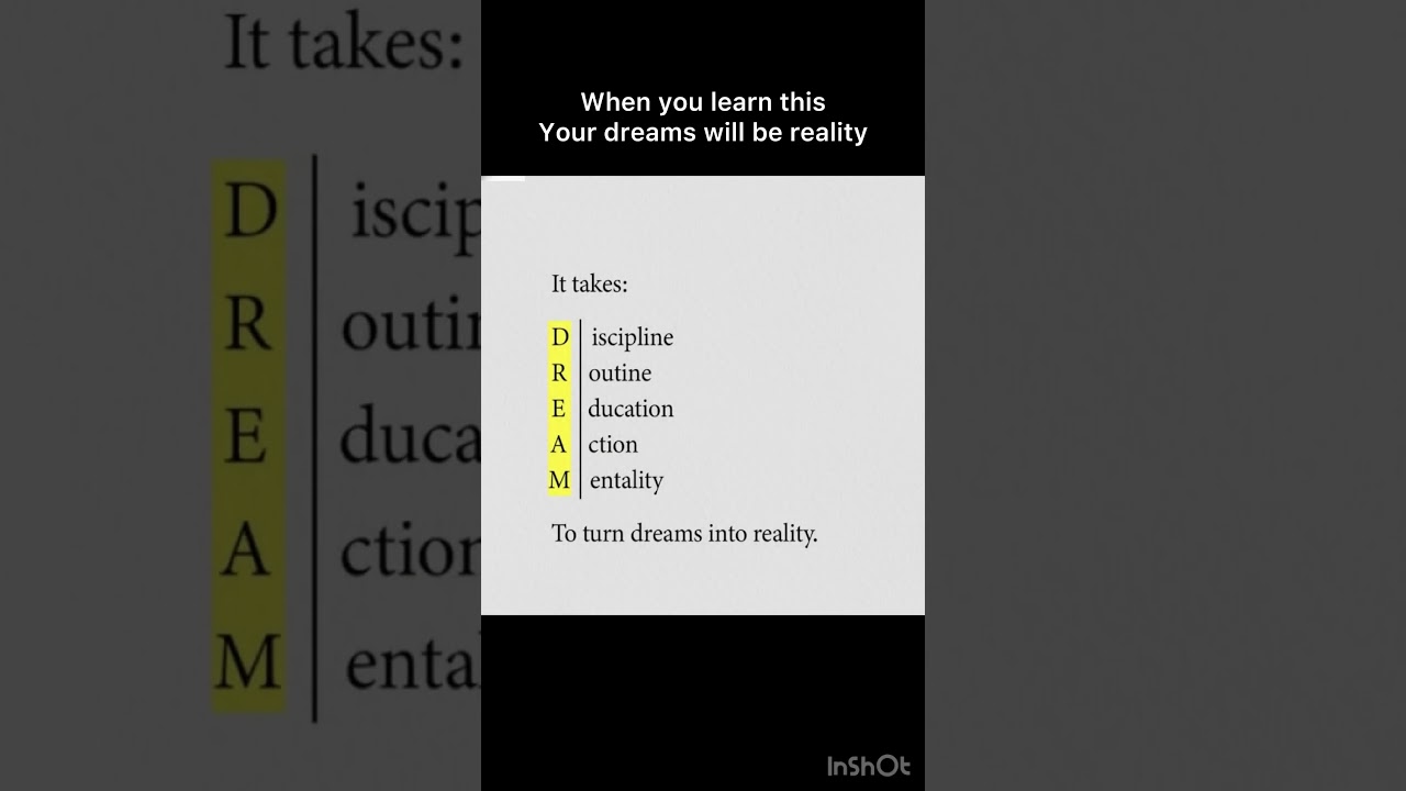 Make your dreams reality🤑💸💸