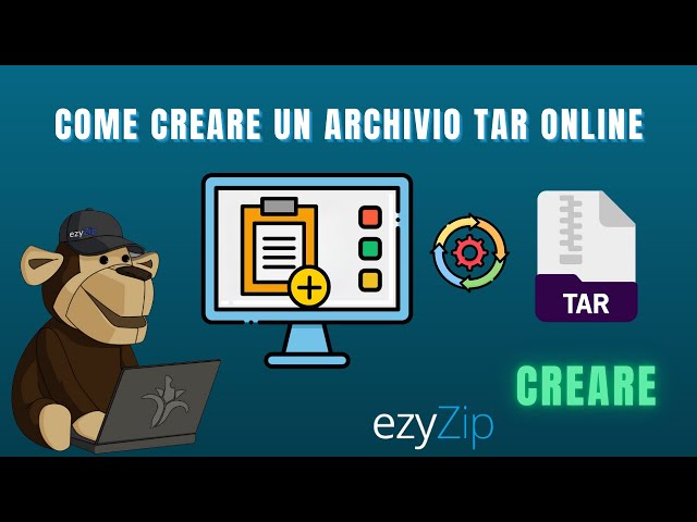 Come creare archivi TAR online