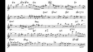 Eric Marienthal Solo Transcription on Ritual -  Chick Corea Elektric Band II