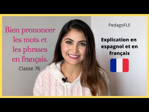 How to pronounce French words and phrases correctly - Part 2, Class 4