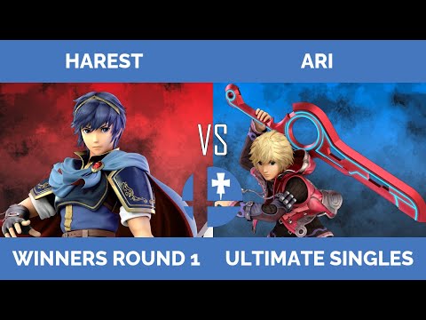 RogaSmash 218: SSBU Winners R1 – Harest (Marth) vs Ari (Shulk)