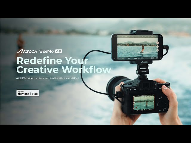Accsoon SeeMo 4K HDMI Smartphone Adapter for iPhone