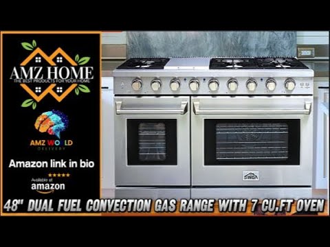 SINDA Polished Black Stainless Steel Range Hood Handcrafted Wall-Mounted Vent Hood with High CFM Insert, Pot Rail, Led Lights, 36"W x 42"H x 21"D, SRH33-3TW3642LNP video review thumbnail
