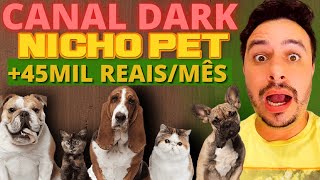 Como criar um canal dark de nicho PET sem aparecer.