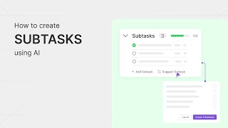 Download the video "How to create subtasks in tasks"