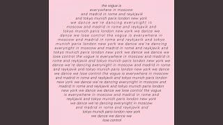 The Vogue (feat. Miss Kittin) (Steve Bug Remix)