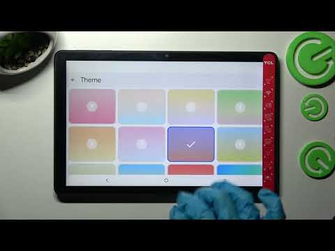 TCL TAB 10 How To Change And Customize Keyboard Theme