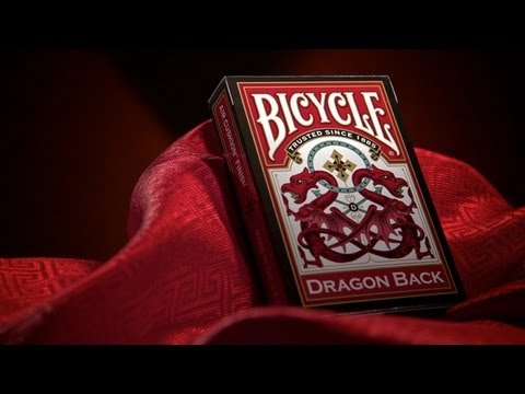 Bicycle Dragon Back Playing Cards Red 